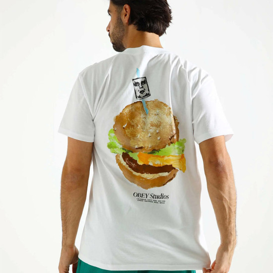 Obey Ανδρική κοντομάνικη μπλούζα Visual Food For Your Mind Classic T-Shirt
